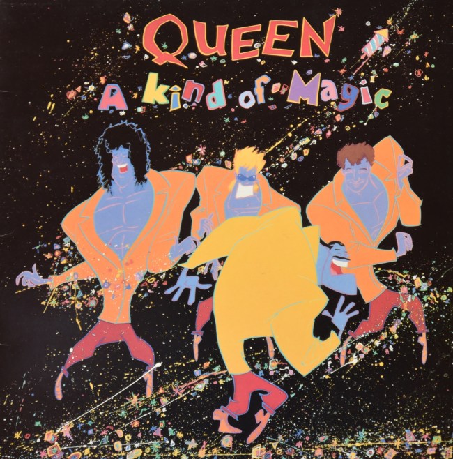 A Kind Of Magic - EMI 3509 NEW ZEALAND (1986) ~ Orange vinyl - Front