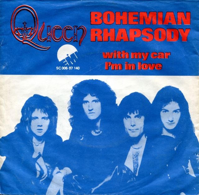 Queen - Bohemian Rhapsody (Denmark) (1975)