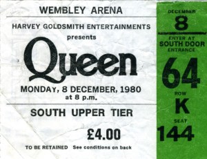 8th December 1980 (Wembely Arena, London, UK)