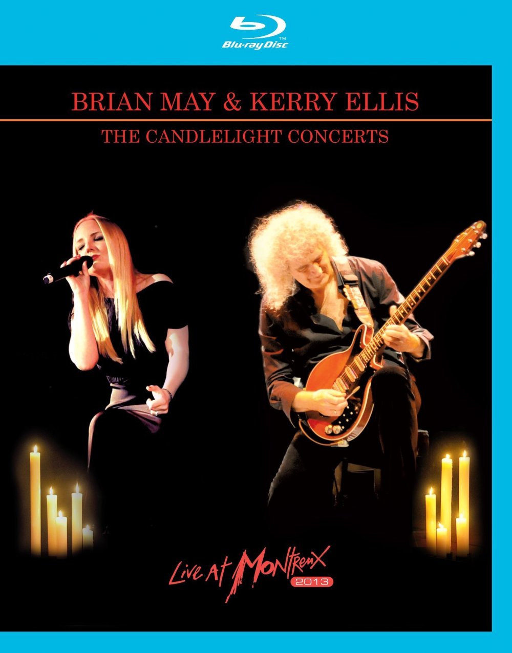 Brian May and Kerry Ellis - The Candlelight Concerts. Live At Montreux 2013 (Blu -ray + CD European edition)