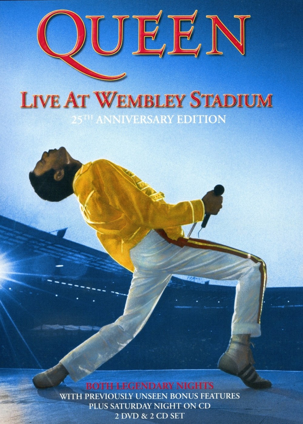 Live At Wembley Stadium (25th anniversary edition) - 2 DVD & 2 CD set