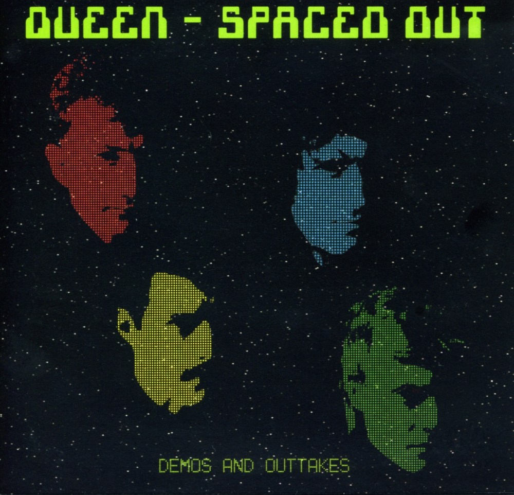 CD bootleg cover: Spaced Out - Demos and Outtakes