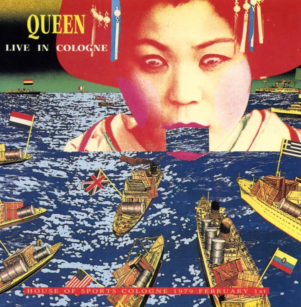 CD bootleg cover: Live in Cologne