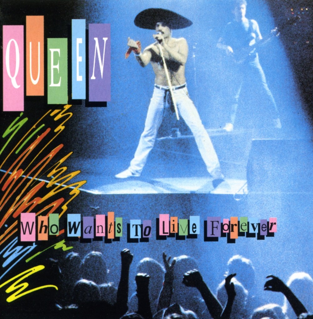 CD bootleg cover: Who Wants To Live Forever