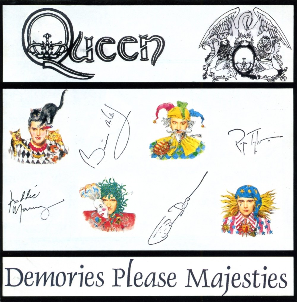 CD bootleg cover: Demories Please Majesties