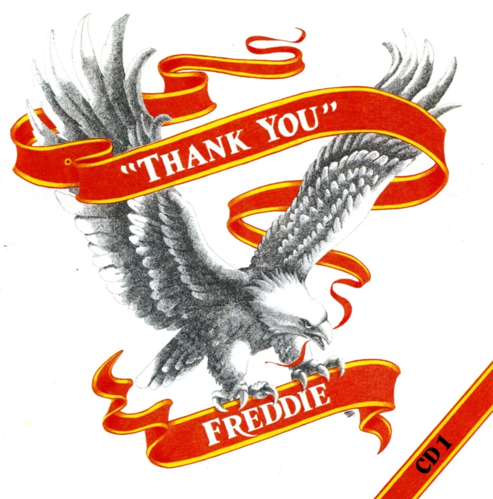 CD bootleg cover: "Thank You" Freddie (3 CD set) - CD 1