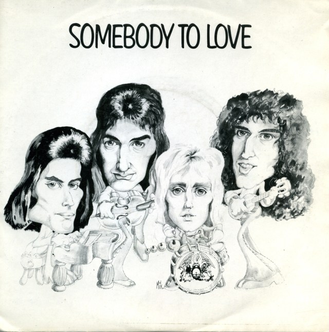 Somebody To Love Spain (promo) - Front