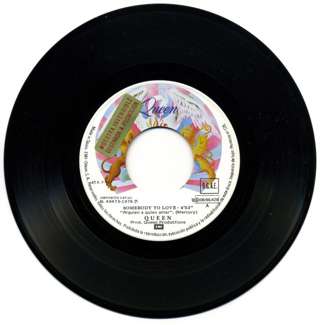 Somebody To Love Spain (promo) - Side A