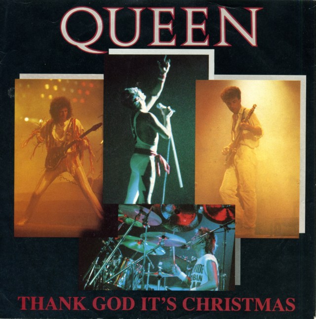 Thank God It's Christmas / Man On The Prowl / Keep Passing The Open Windows - EMI QUEEN5 UK (1984) ~ Press test - No label on vinyl - Front