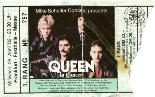Ticket 28-04-1982