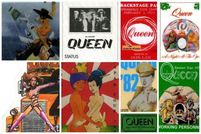 Backstage passes — collection preview