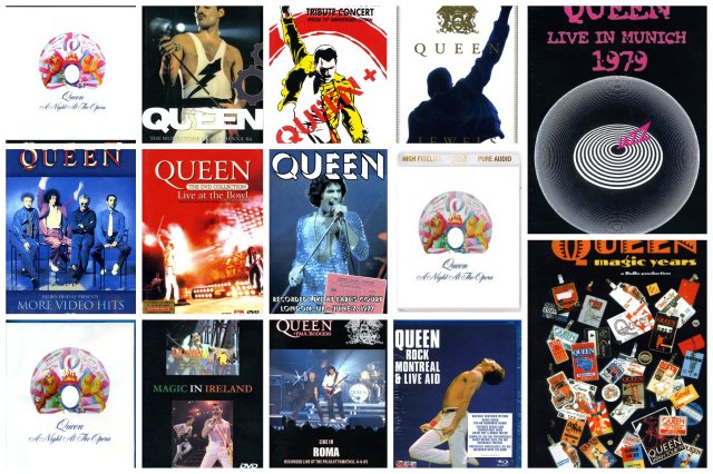 Queen video archive