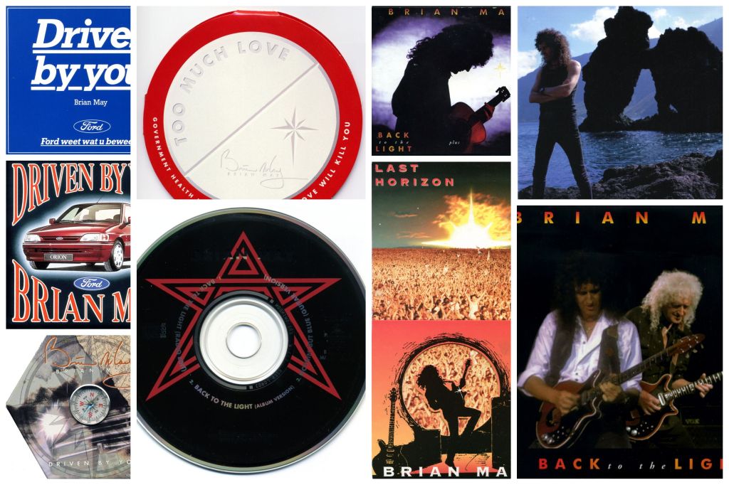 Various CD (singles) – Brian May — preview of the collection