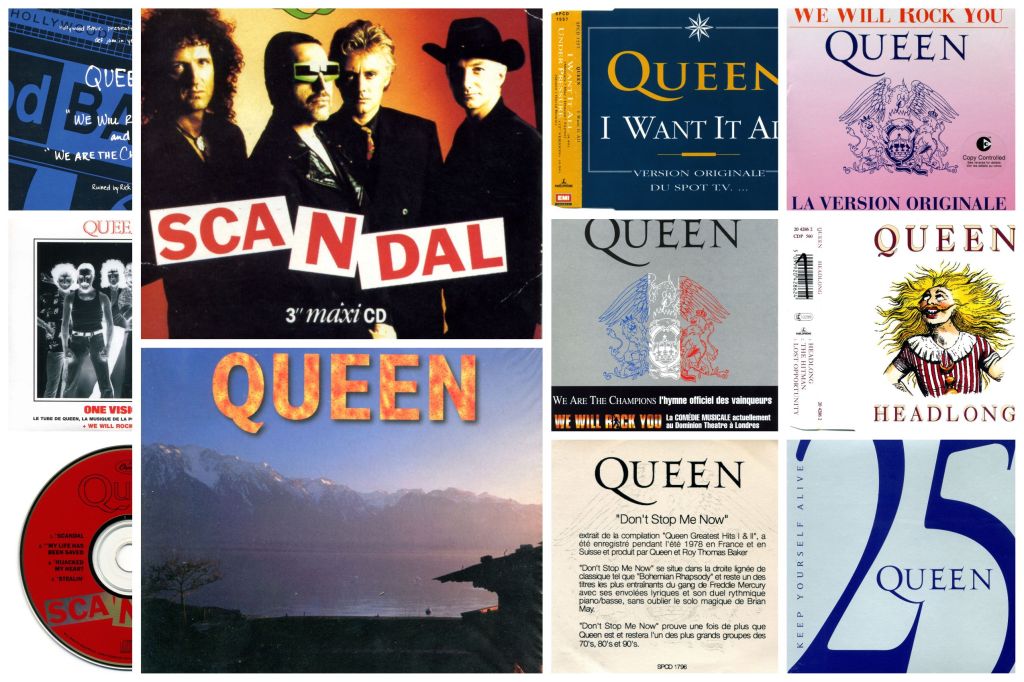 Various CD (singles) – Queen — preview of the collection